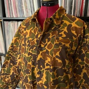 Vintage Camouflage Cotton Duck Jacket